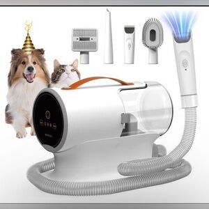 Airrobo Pet Grooming Drying & Vacuum Station - White